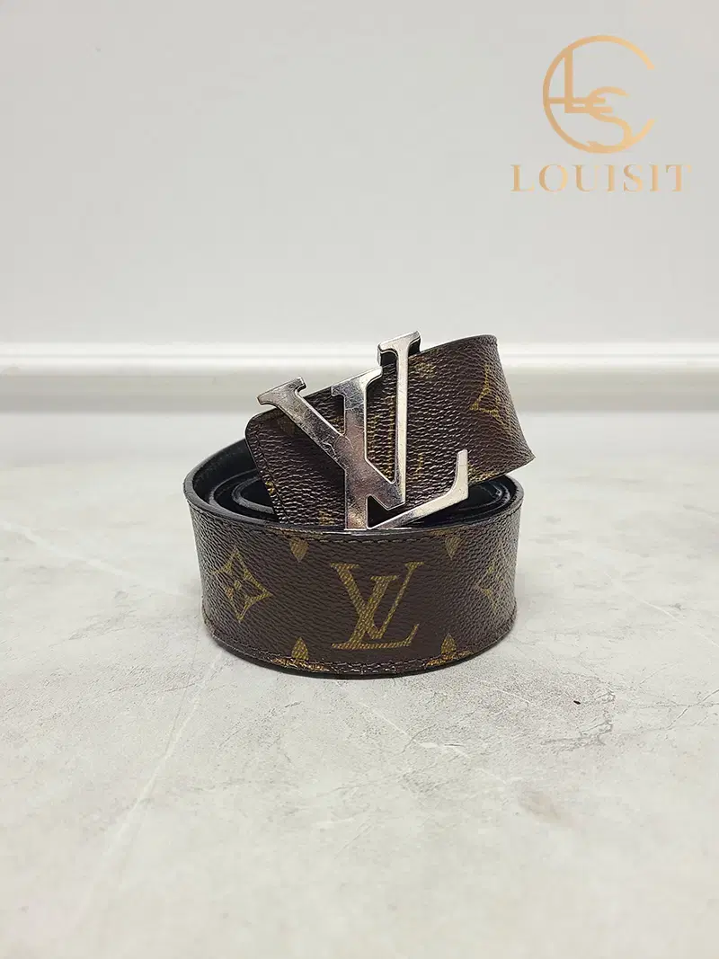 [90] 루이비통 모노그램 LV 이니셜 리버서블 벨트 40MM